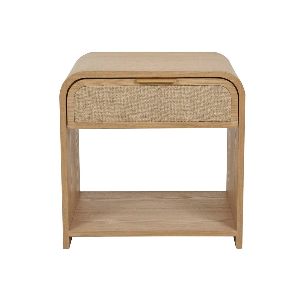 [CHLOE-ARC-BEDSIDE-NATURAL-ASH-SIDE-CHLO-ARC] Chloe Arc Bedside - Natural Ash
