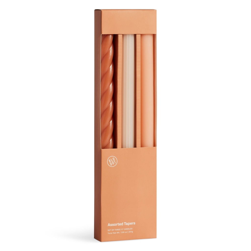 [BC1-TPRSET-M2] Blu Dot Taper Candle Set