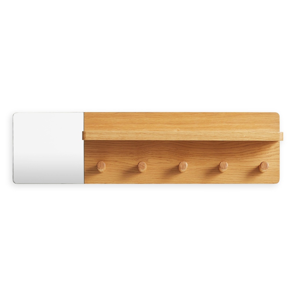 [CN1-WALSHF-WO] Candid Wall Shelf with Hooks