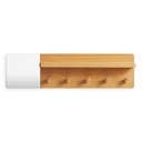 Candid Wall Shelf with Hooks