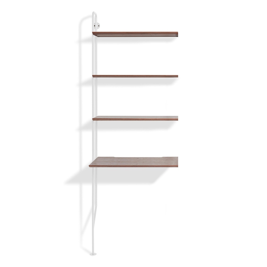[HT1-AOBDWH-WL] Hitch Add-on Bookcase and Desk