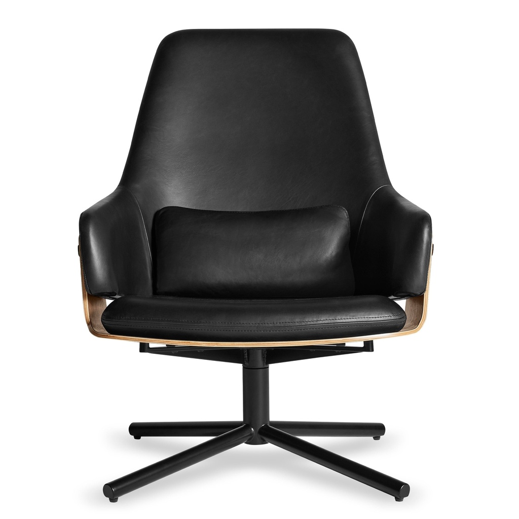 [LC1-LNGEBK-ON] Lock Lounge Chair