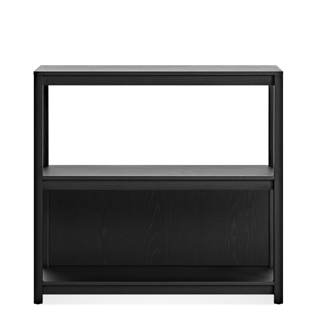 [OP1-LOWSML-WL] Open Plan Small Low Bookcase