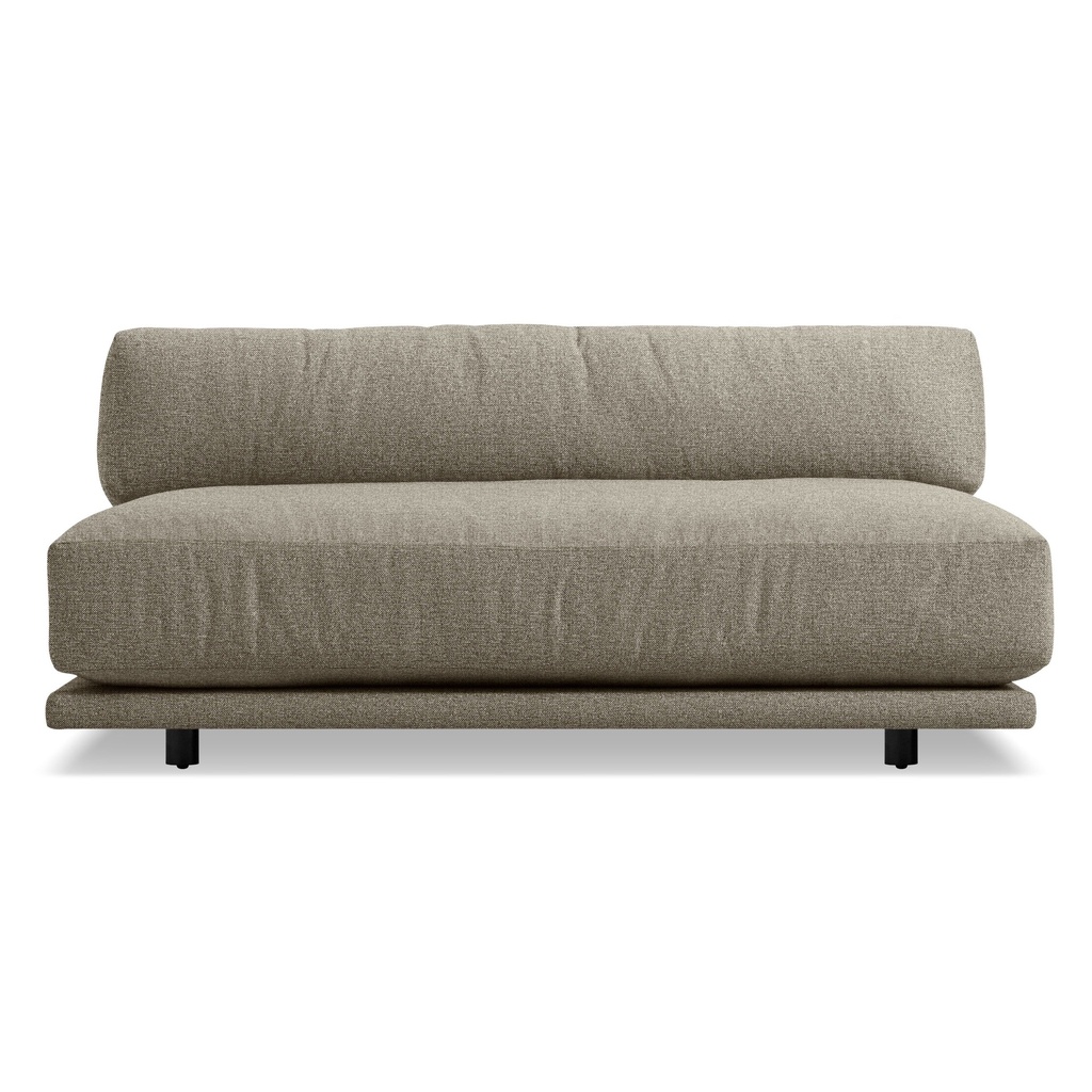 [SN1-SFNARM-BK] Sunday Armless Sofa