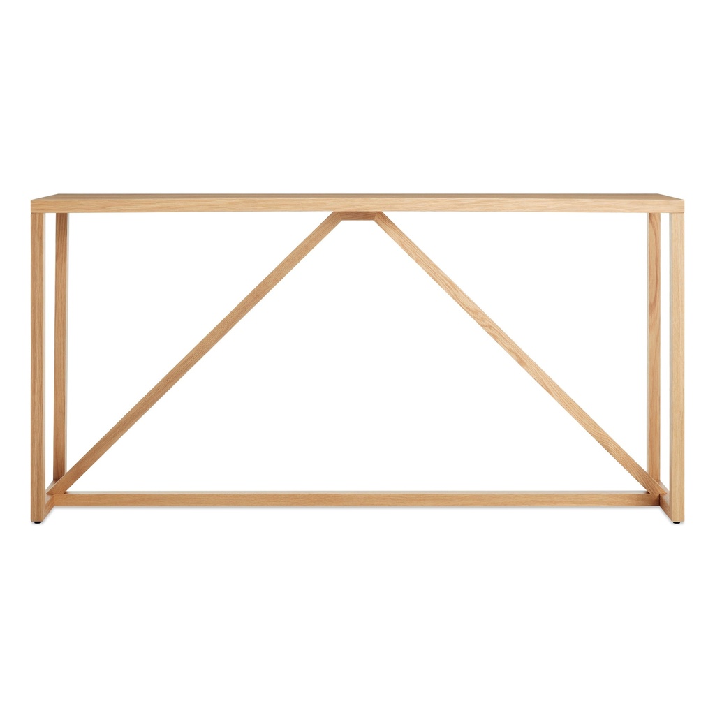 [SR1-TBLCON-WO] Strut Timber Console Table