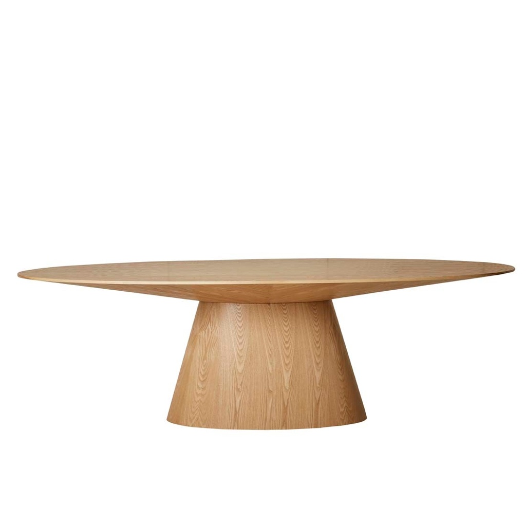 [CLASSIQUE-OVAL-DINING-TABLE-NATURAL-ASH-DT-CLAS-OVL-X] Classique Oval Dining Table - Natural Ash