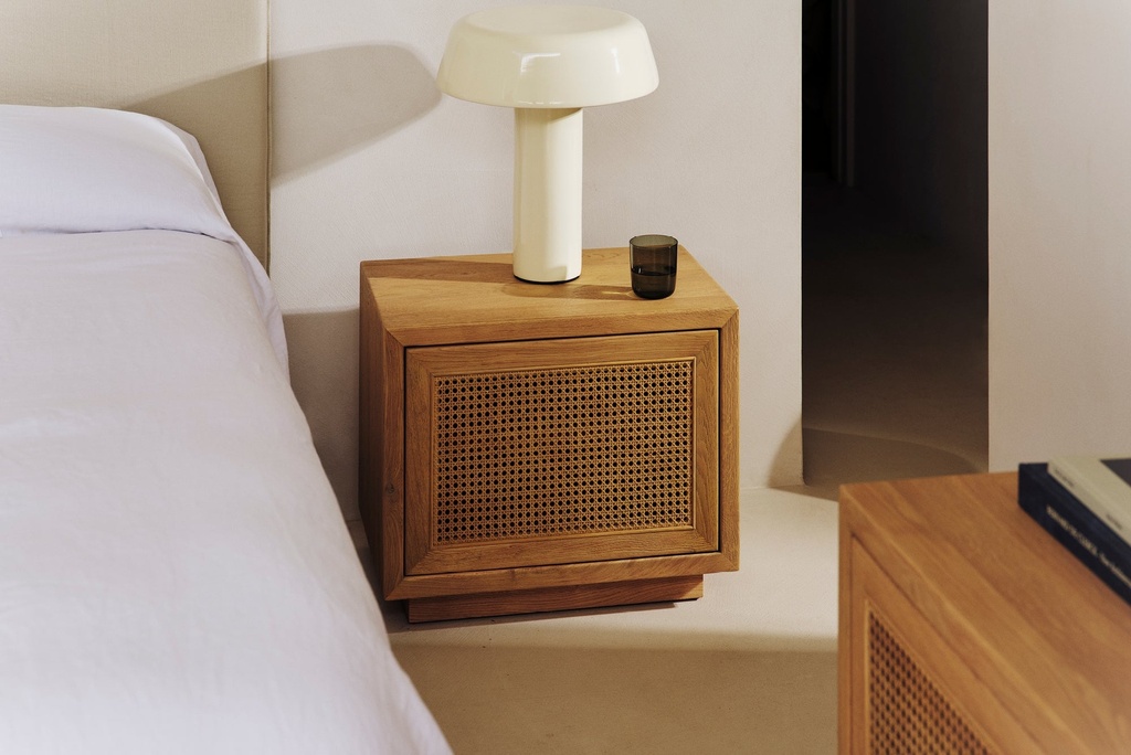 [4059K-2-102] Bosca Bedside Table