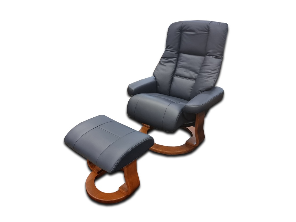 [5259932369049] Scania Ergonomic Recliner + Footstool - Zedere