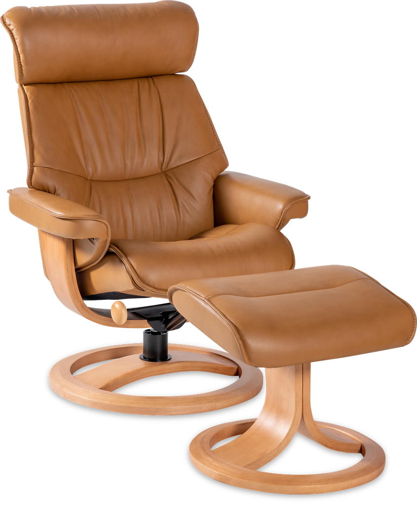 [8730510131353] Nordic 93 Recliner + Footstool