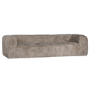 Harlow Sofa | Three Seater | Fur Luxe | Biscuit