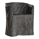 Hamilton Dining Chair | Buffalo Leather | African Slate