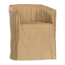 Hamilton Dining Chair | Aniline Leather | Cashew