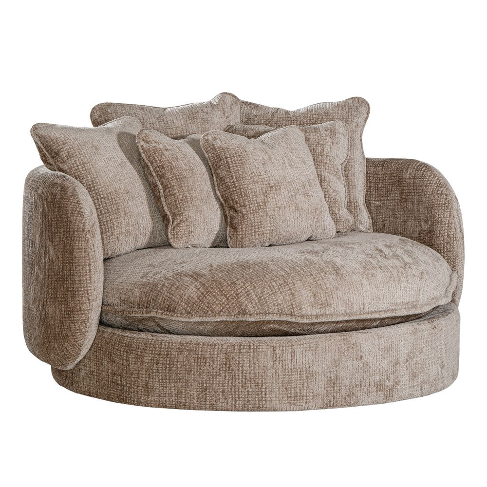 [AS-061DH] Nikka Oversized Swivel Lounger | Desert Haze