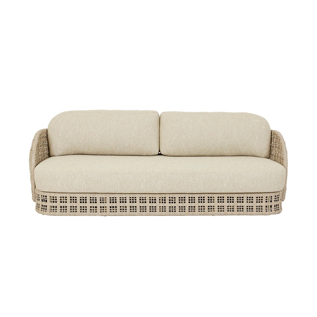 Cohen 3 Seater Sofa - Shell - Mushroom