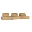 Maui Sofa | Aniline Leather | Cashew
