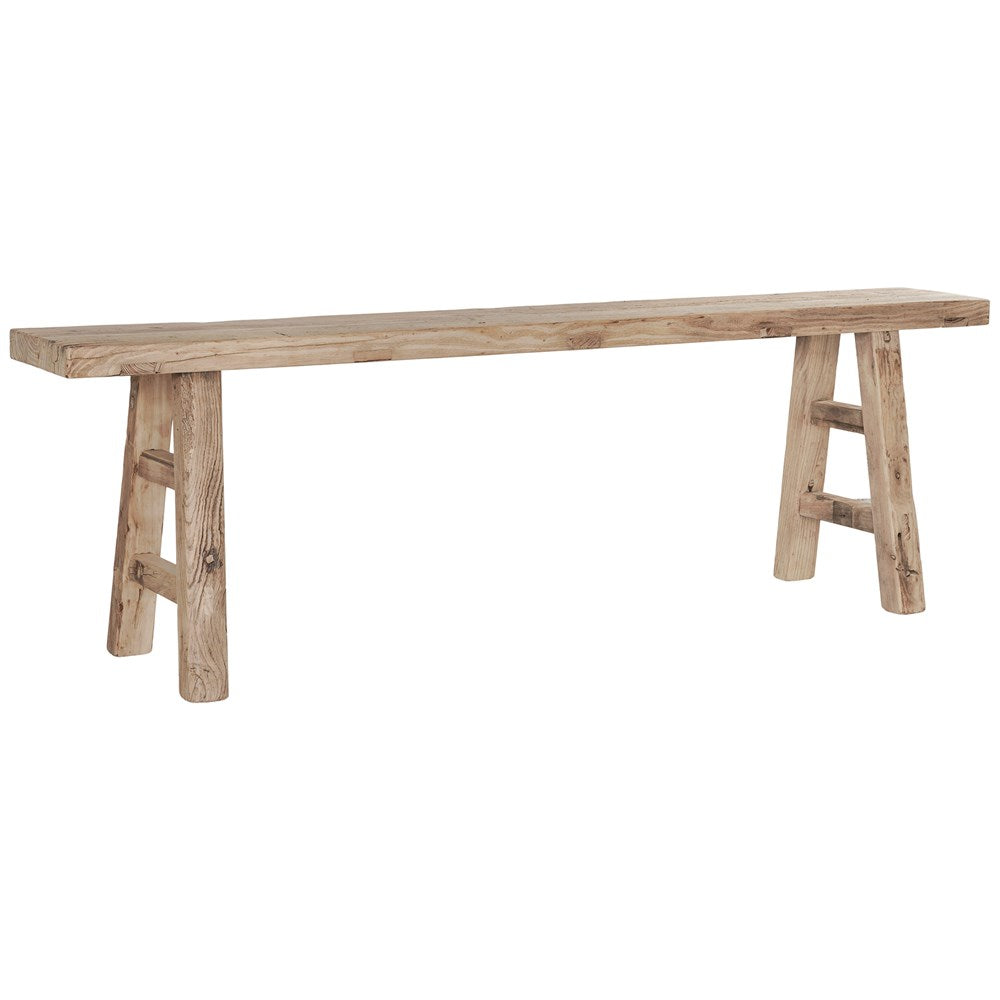 [NT-002] Kusina Elm Bench | Natural