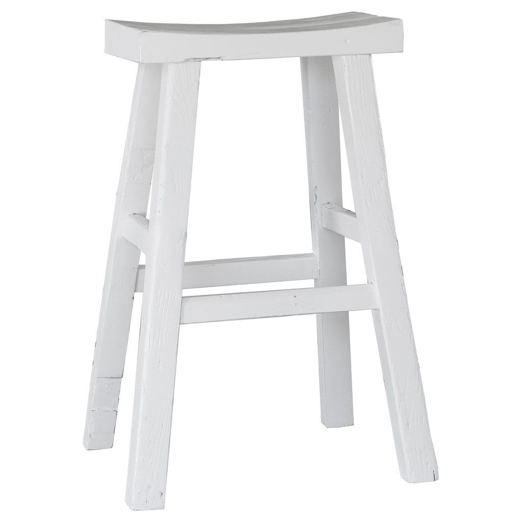 [NT-006W] Kusina Barstool | White