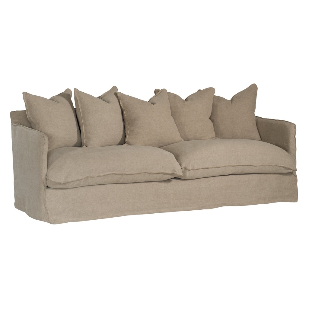 [QA-001CBK] Singita Sofa Replacement Slipcover | Three Seater