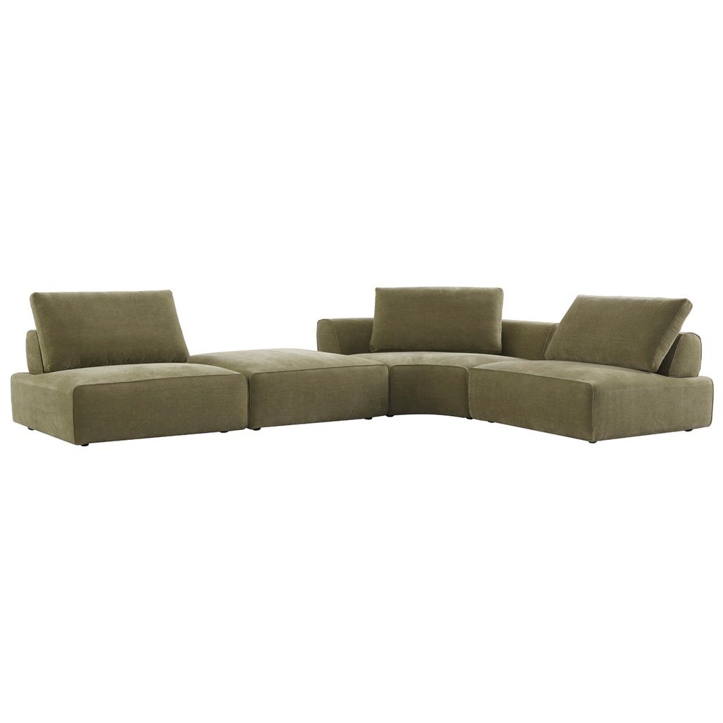 [MADRID-MADRID-LOFT-COPELAND-OLIVE] Madrid Loft 1 Seater Centre Sofa - Copeland Olive