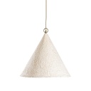 Khufu Pendant | Sculptural Composite | Tall | Light Roast