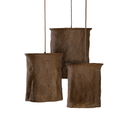 Bhodi Sculptural Composite Pendant | Dark Roast