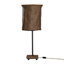 Bhodi Sculptural Composite Table Lamp | Dark Roast