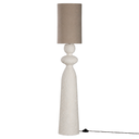 Jaala Sculptural Composite Floor Light | Light Roast