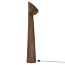 Nhara Sculptural Composite Floor Light | Dark Roast