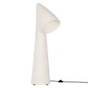 Nhara Sculptural Composite Table Lamp | Light Roast