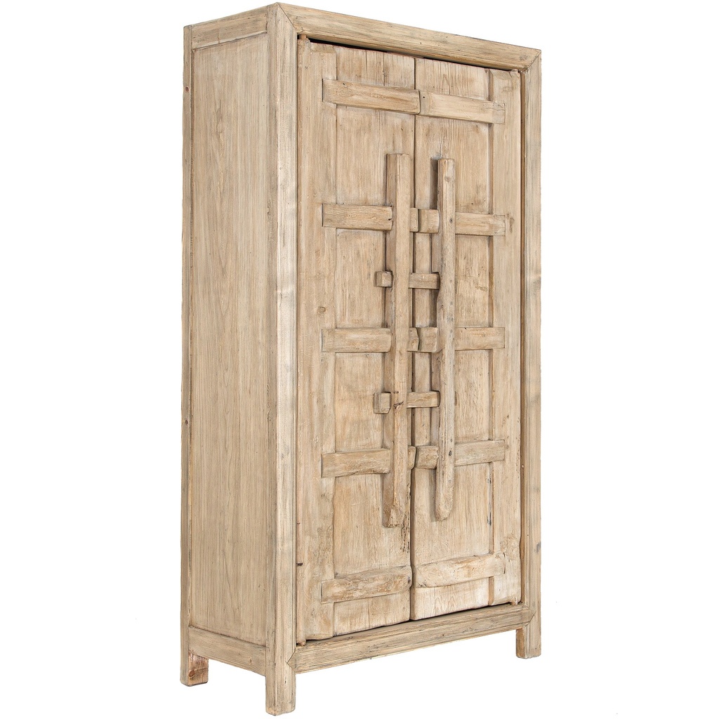 [SA-06BA] Bulu Tall Cabinet | Blonde