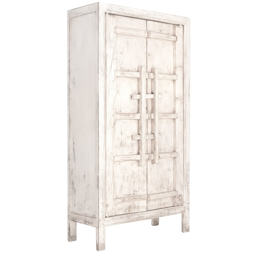 [SA-06WA] Bulu Tall Cabinet | White