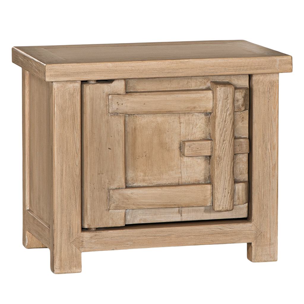 [SA-56LN] Bulu Bedside | Left Hand Door | Natural