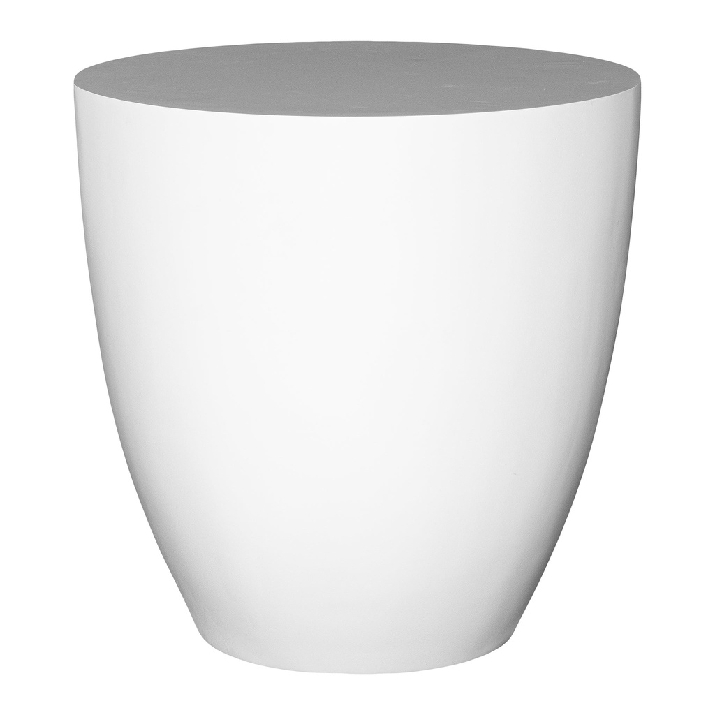 [WC-229W] Klop Palm Cut Side Table | Resin