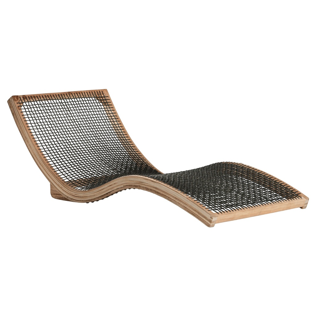 [WC-868C] Corfu Sun Lounger | Charcoal