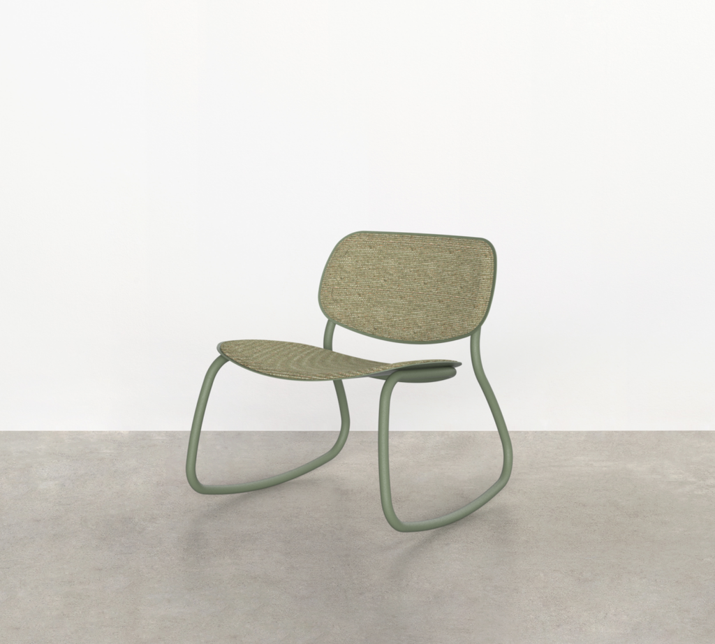 [360733] Correa Rocker – Upholstered