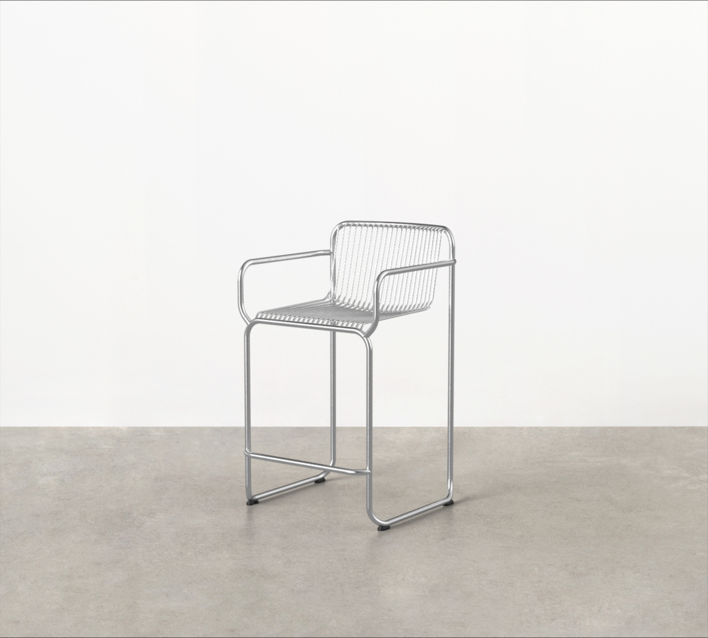 [362161] Swing Barstool with Armrests