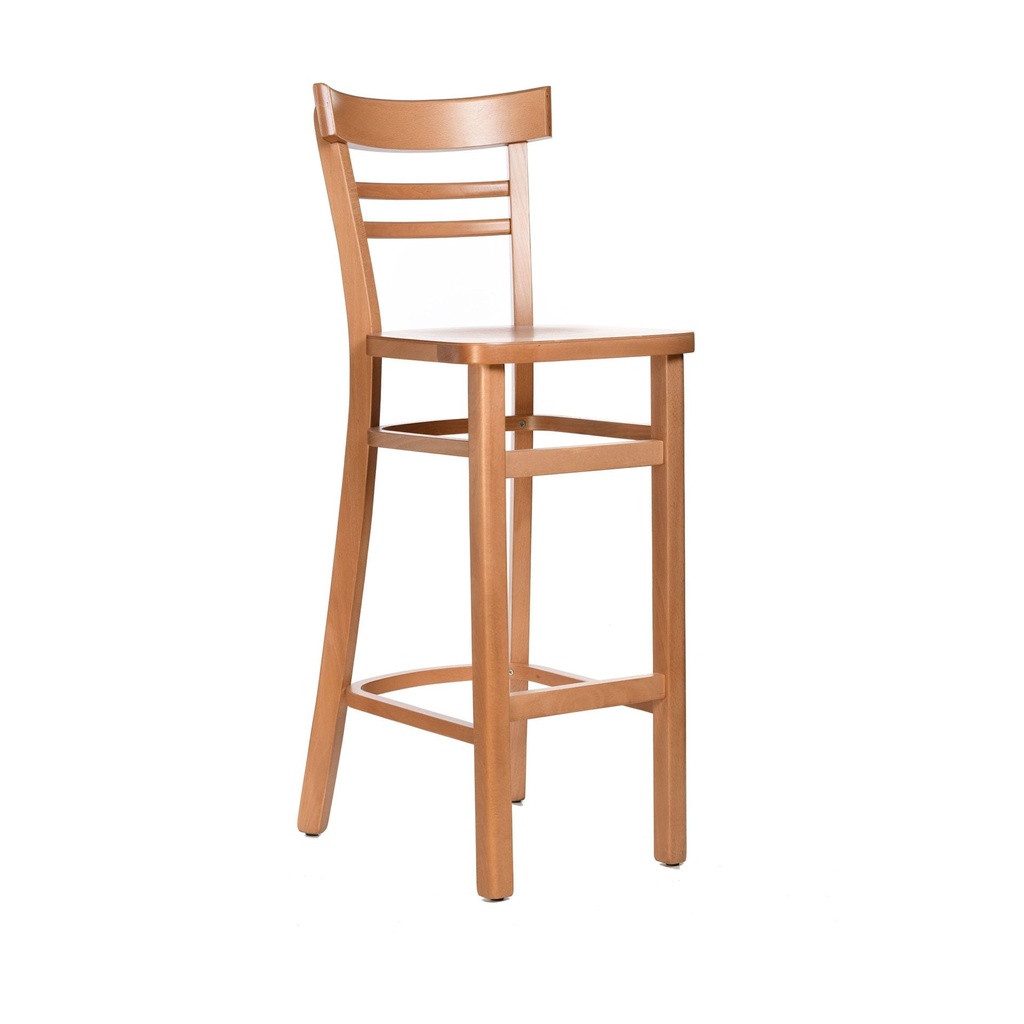 [FL-106-13402-146] Vienna Barstool Timber Seat