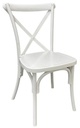 In Stock - White Athena Resin Stacking Chair