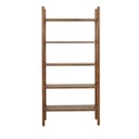 Owen Shelving Unit - Mocha Oak