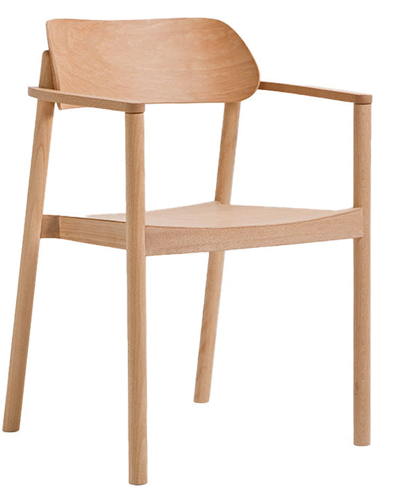 [NF060059 Arm] PAGED B-4590 Nimm Bentwood Arm Chair