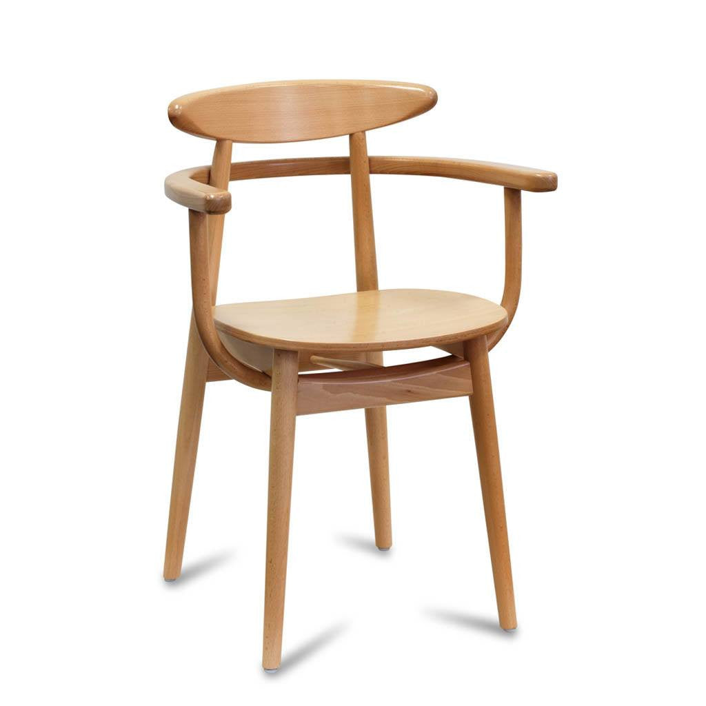 [NF060075 Arm] PAGED B-4100 'Ferrara' Bentwood Arm Chair