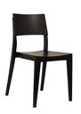 Icon - Bon Bentwood Side Chair - Dark Walnut - Restaurant and Cafe Chair