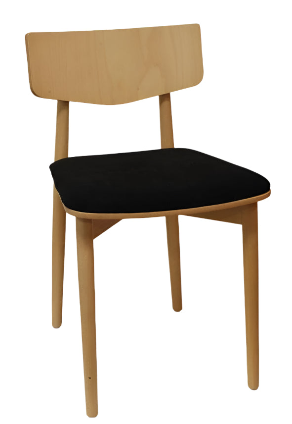 [NF060106 UPH] PAGED A-4350 'Capri' Upholstered Bentwood Side Chair