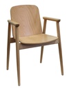PAGED B-4390  'Ainslee Prop' Bentwood Arm Chair