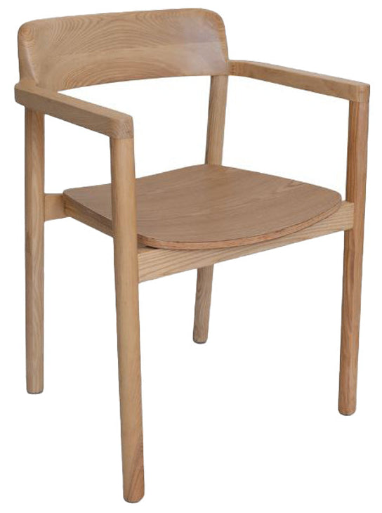 [NF060189 - Arm] Matilda Timber Dining Arm Chair