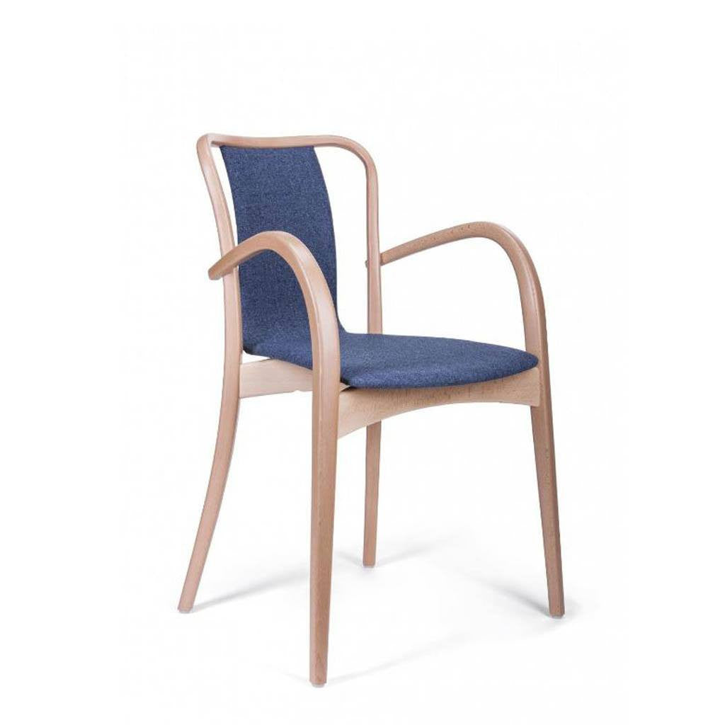 [NF060211 - Arm] PAGED B-8281 'Swan' Bentwood Arm Chair