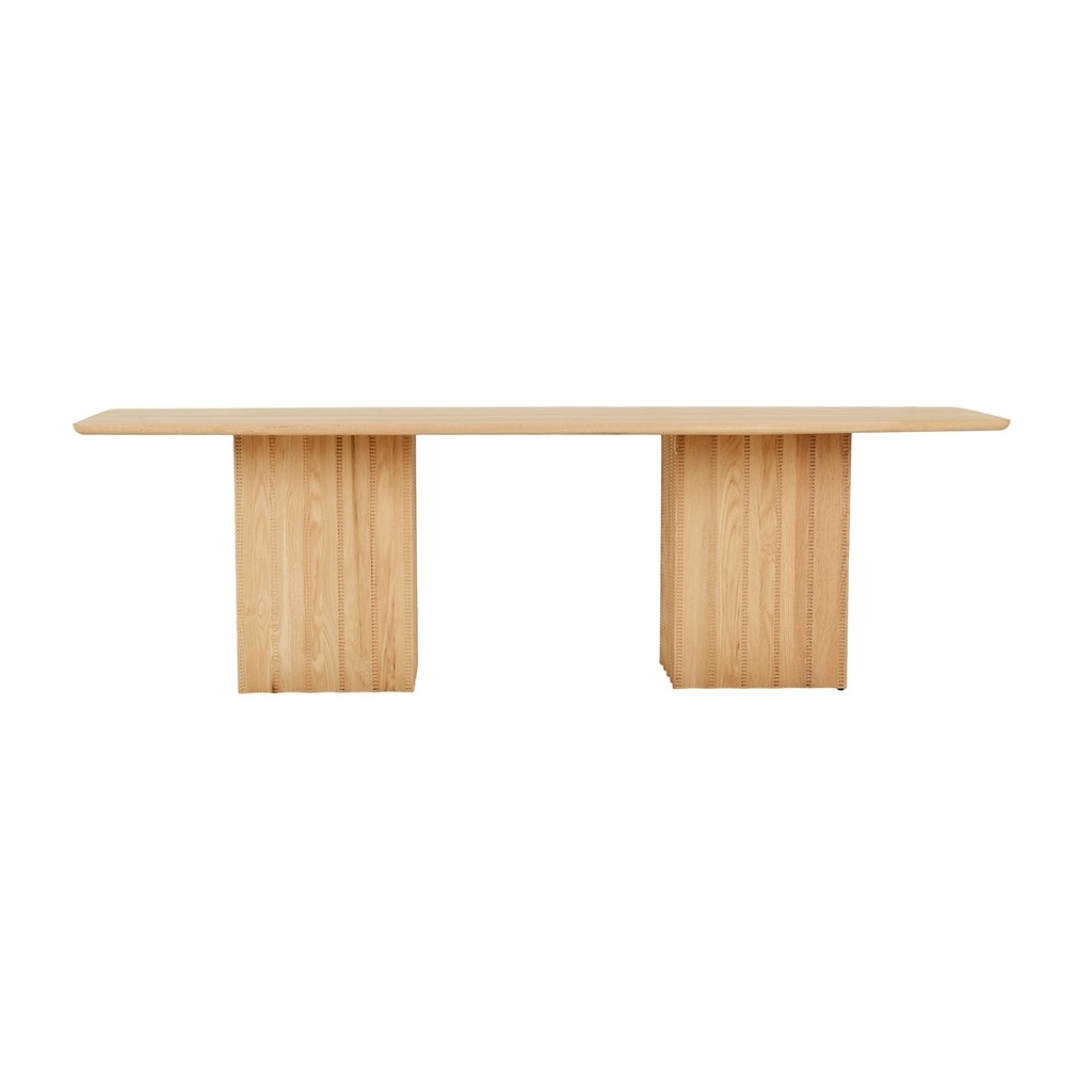 [EMBER-DINING-TABLE-NEW-OAK-DT-EMB-X] Ember Dining Table - New Oak