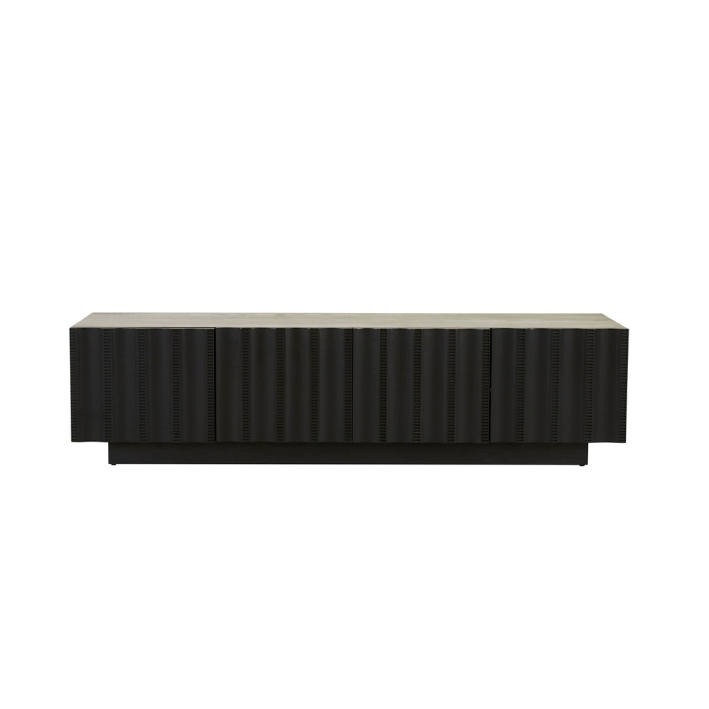 [EMBER-ENTERTAINMENT-UNIT-BLACK-OAK-TV-EMB] Ember Entertainment Unit - Black Oak