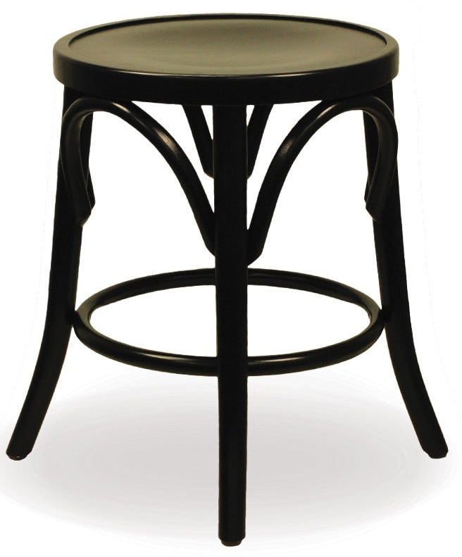 [NF090020 Black 063] In Stock - PAGED C-4346 Bentwood 'Dublin' Low Stool