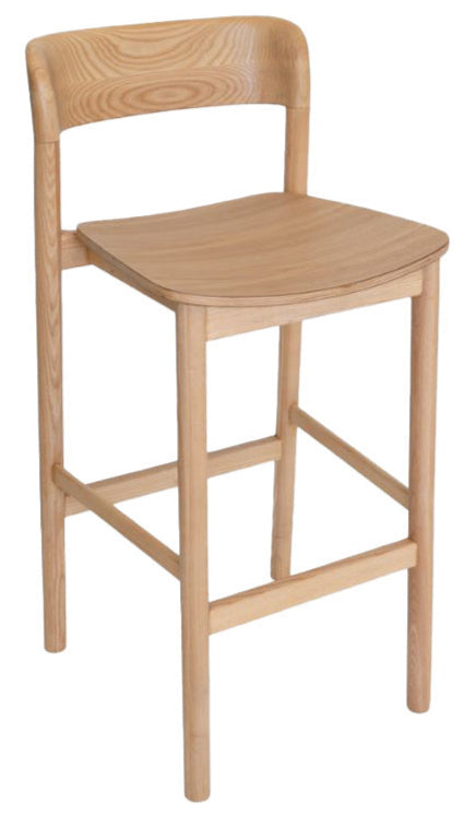 [NF090112] Matilda Timber Barstool